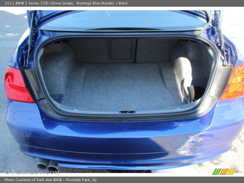 Montego Blue Metallic / Black 2011 BMW 3 Series 328i xDrive Sedan