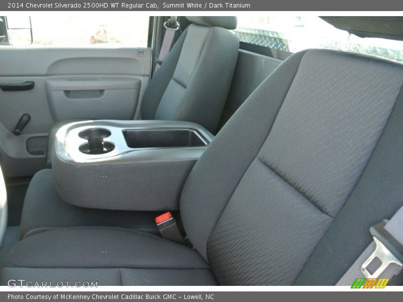Summit White / Dark Titanium 2014 Chevrolet Silverado 2500HD WT Regular Cab