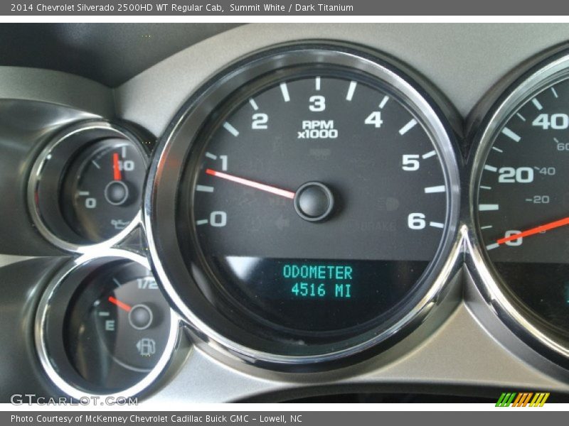 Summit White / Dark Titanium 2014 Chevrolet Silverado 2500HD WT Regular Cab