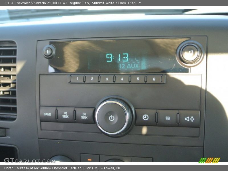 Summit White / Dark Titanium 2014 Chevrolet Silverado 2500HD WT Regular Cab