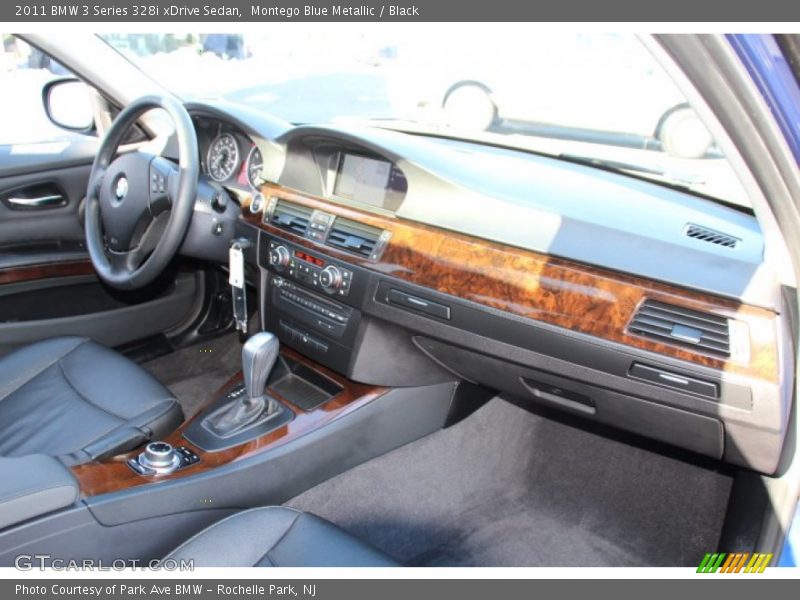Montego Blue Metallic / Black 2011 BMW 3 Series 328i xDrive Sedan
