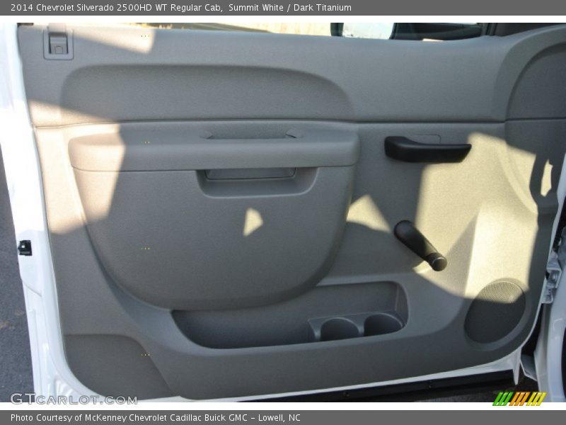 Summit White / Dark Titanium 2014 Chevrolet Silverado 2500HD WT Regular Cab