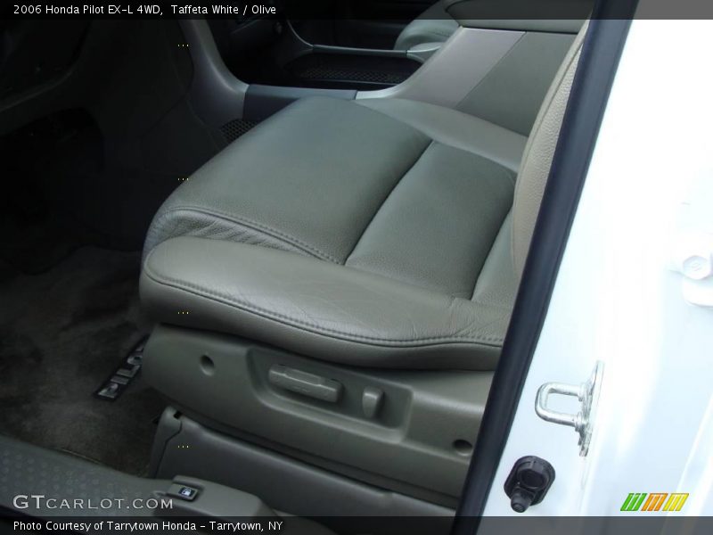 Taffeta White / Olive 2006 Honda Pilot EX-L 4WD