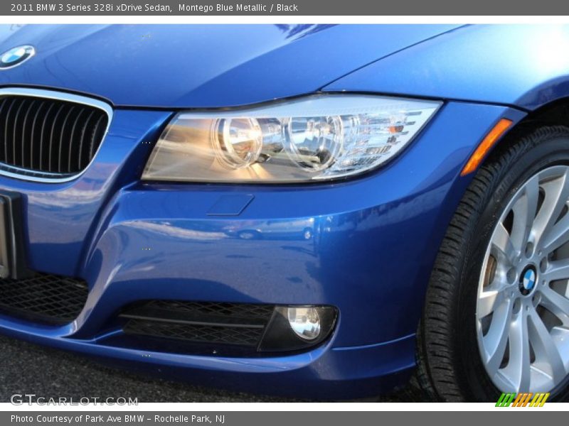 Montego Blue Metallic / Black 2011 BMW 3 Series 328i xDrive Sedan