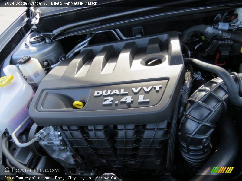 Billet Silver Metallic / Black 2014 Dodge Avenger SE