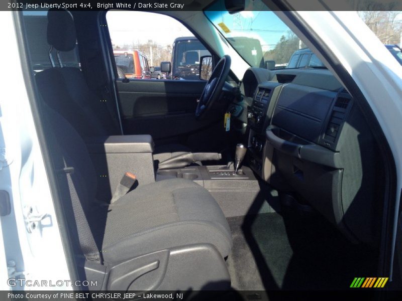 Bright White / Dark Slate Gray 2012 Jeep Liberty Sport 4x4