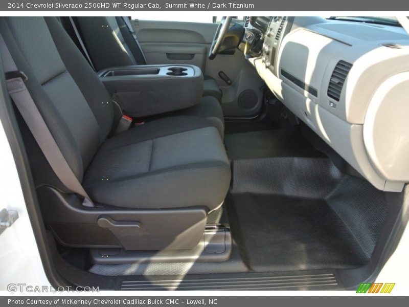 Summit White / Dark Titanium 2014 Chevrolet Silverado 2500HD WT Regular Cab