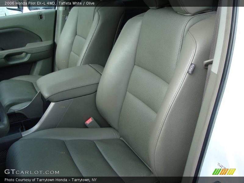 Taffeta White / Olive 2006 Honda Pilot EX-L 4WD