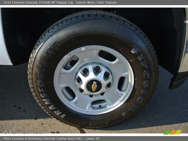 Summit White / Dark Titanium 2014 Chevrolet Silverado 2500HD WT Regular Cab