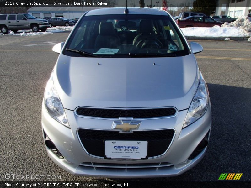 Silver Ice / Dark Pewter/Silver 2013 Chevrolet Spark LT