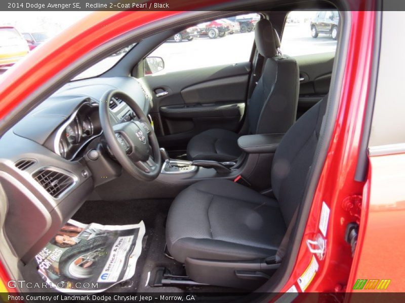 Redline 2-Coat Pearl / Black 2014 Dodge Avenger SE