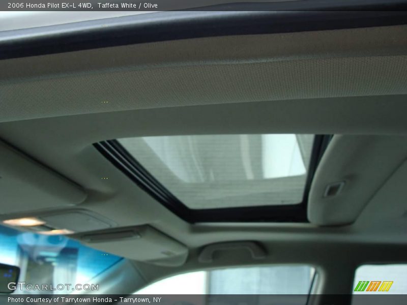 Taffeta White / Olive 2006 Honda Pilot EX-L 4WD