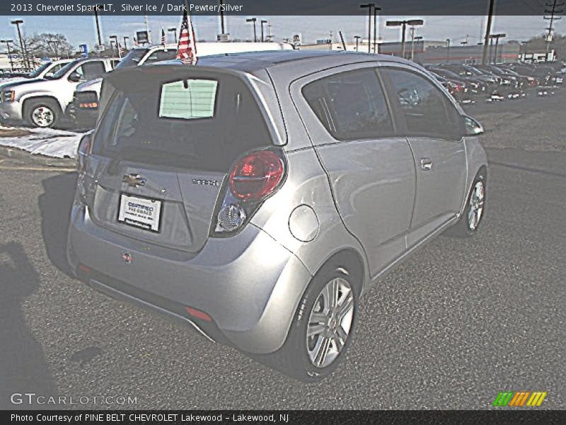 Silver Ice / Dark Pewter/Silver 2013 Chevrolet Spark LT
