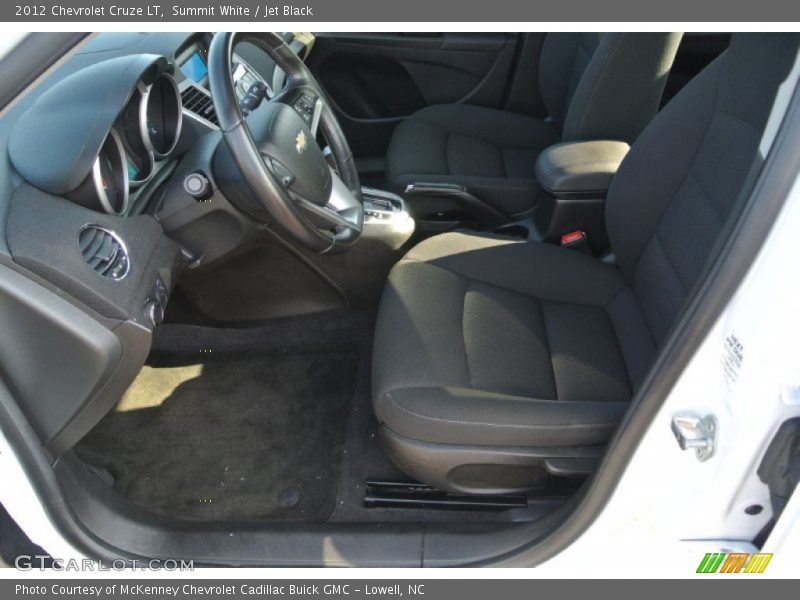 Summit White / Jet Black 2012 Chevrolet Cruze LT