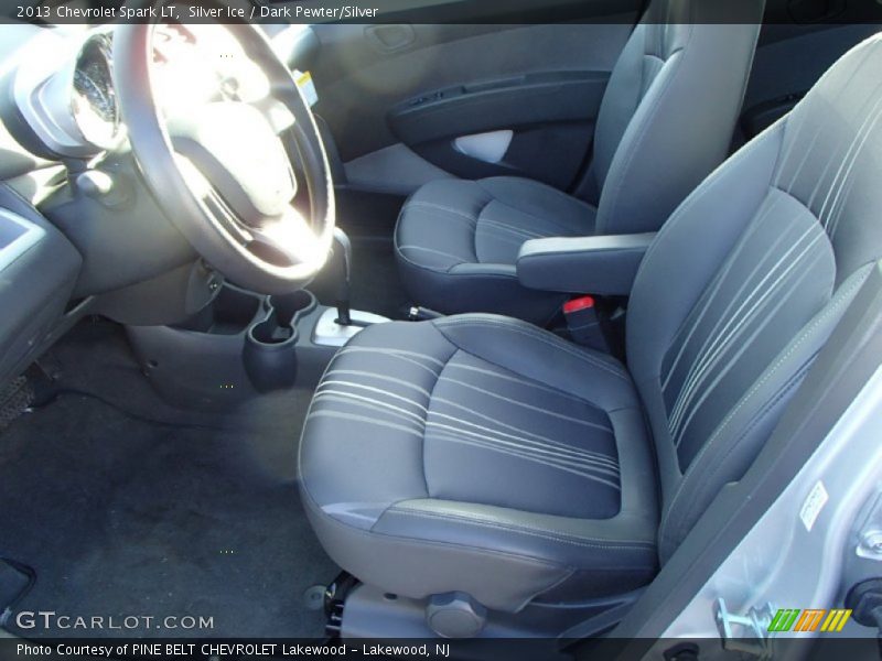 Silver Ice / Dark Pewter/Silver 2013 Chevrolet Spark LT