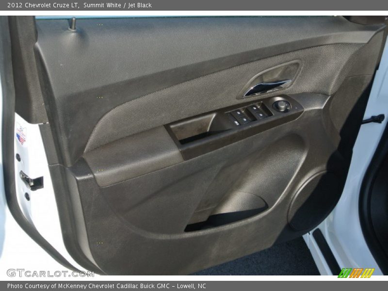 Summit White / Jet Black 2012 Chevrolet Cruze LT