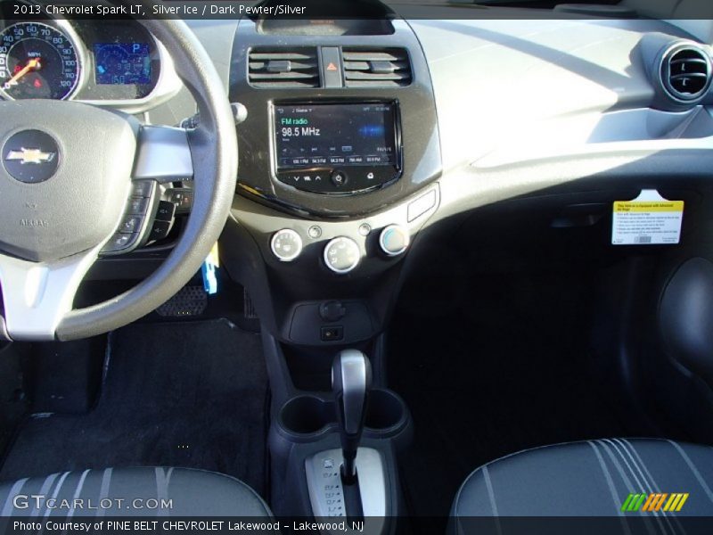 Silver Ice / Dark Pewter/Silver 2013 Chevrolet Spark LT