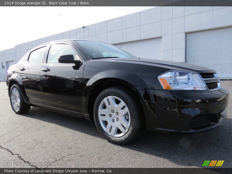 Black Clear Coat / Black 2014 Dodge Avenger SE