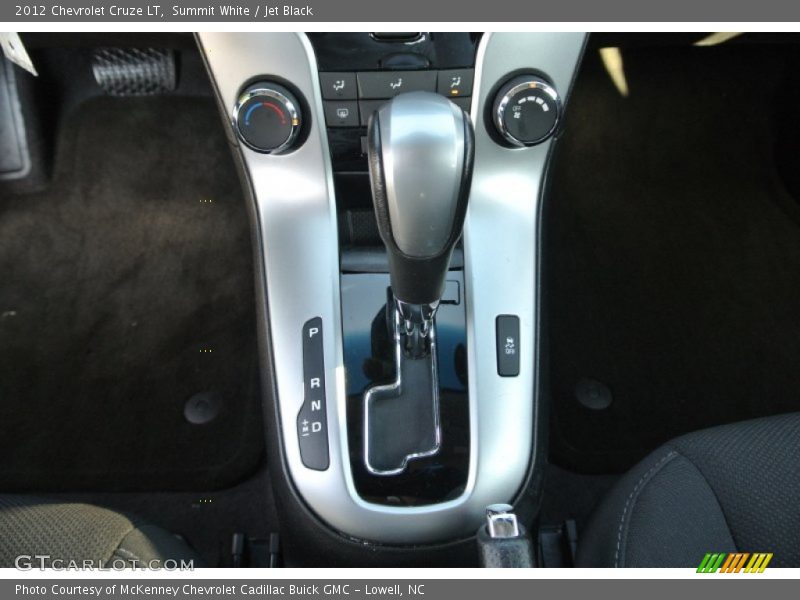 Summit White / Jet Black 2012 Chevrolet Cruze LT