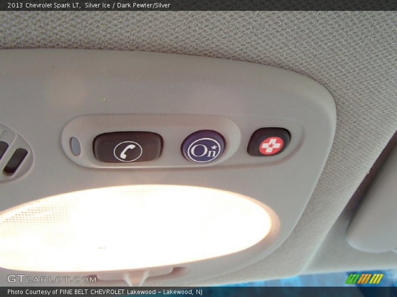 Silver Ice / Dark Pewter/Silver 2013 Chevrolet Spark LT