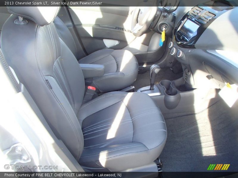 Silver Ice / Dark Pewter/Silver 2013 Chevrolet Spark LT