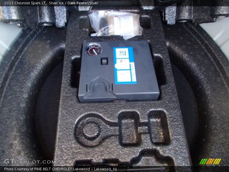 Silver Ice / Dark Pewter/Silver 2013 Chevrolet Spark LT