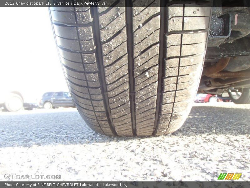 Silver Ice / Dark Pewter/Silver 2013 Chevrolet Spark LT