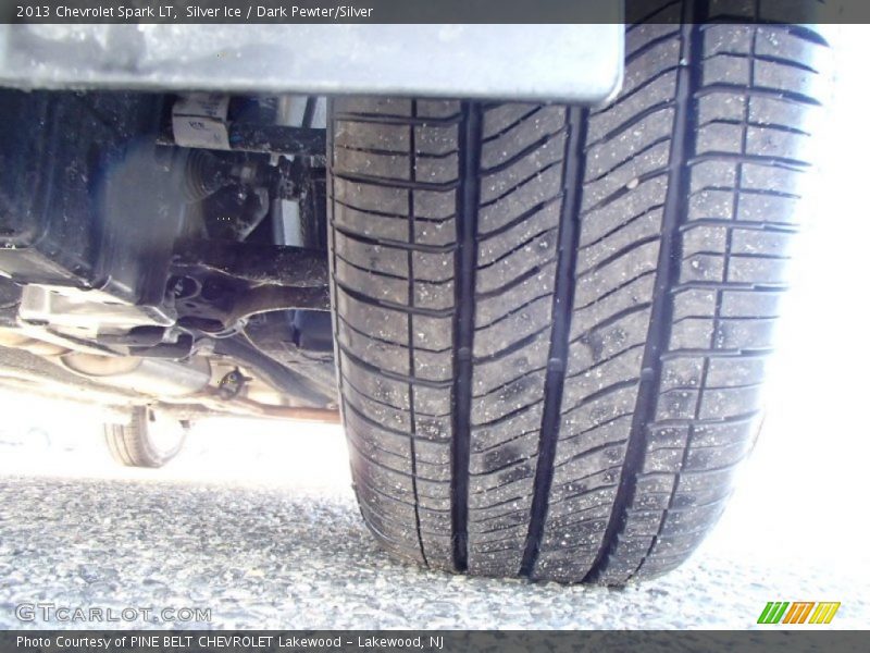 Silver Ice / Dark Pewter/Silver 2013 Chevrolet Spark LT
