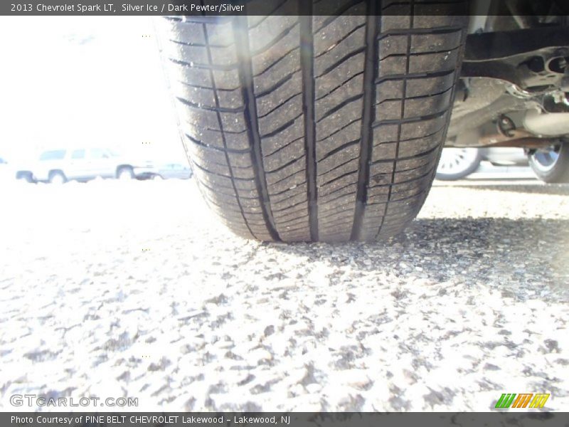 Silver Ice / Dark Pewter/Silver 2013 Chevrolet Spark LT