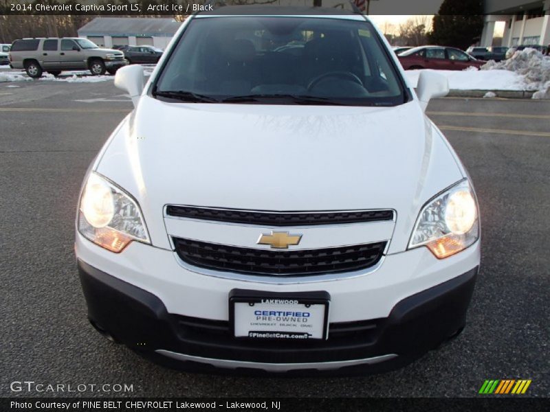 Arctic Ice / Black 2014 Chevrolet Captiva Sport LS