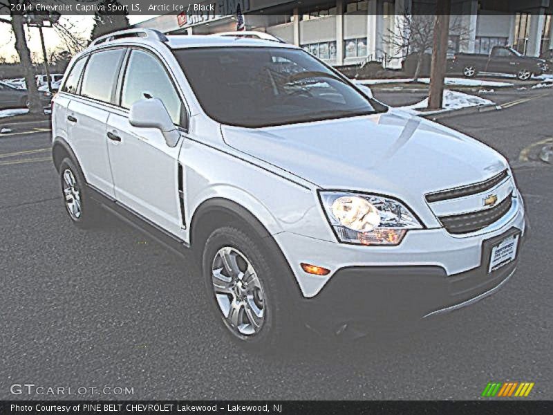Arctic Ice / Black 2014 Chevrolet Captiva Sport LS