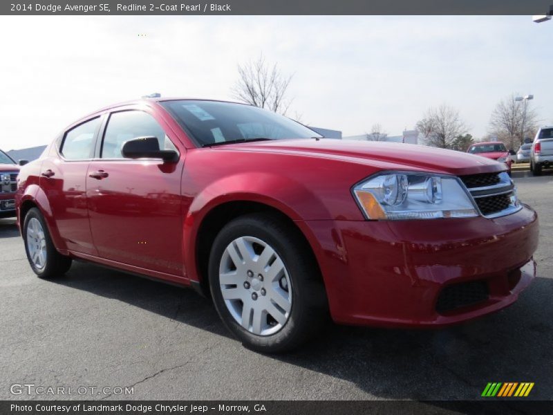 Redline 2-Coat Pearl / Black 2014 Dodge Avenger SE