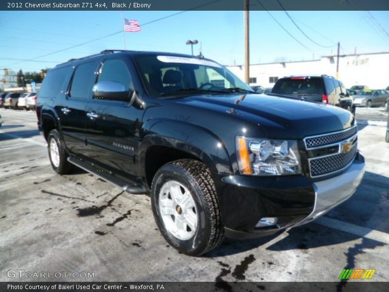 Front 3/4 View of 2012 Suburban Z71 4x4