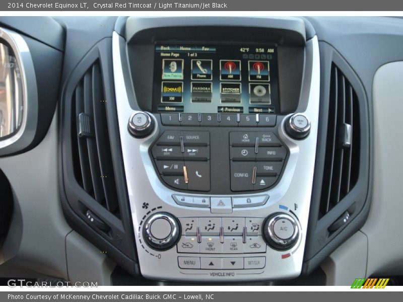 Crystal Red Tintcoat / Light Titanium/Jet Black 2014 Chevrolet Equinox LT