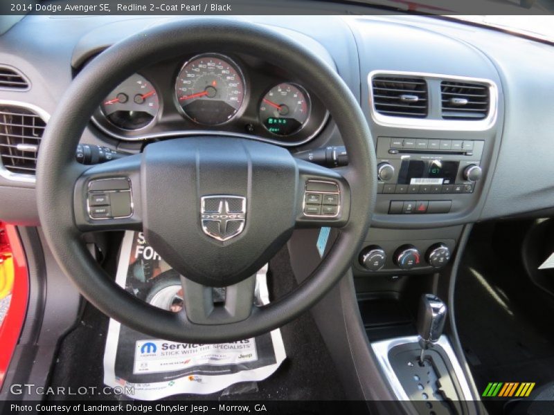 Redline 2-Coat Pearl / Black 2014 Dodge Avenger SE