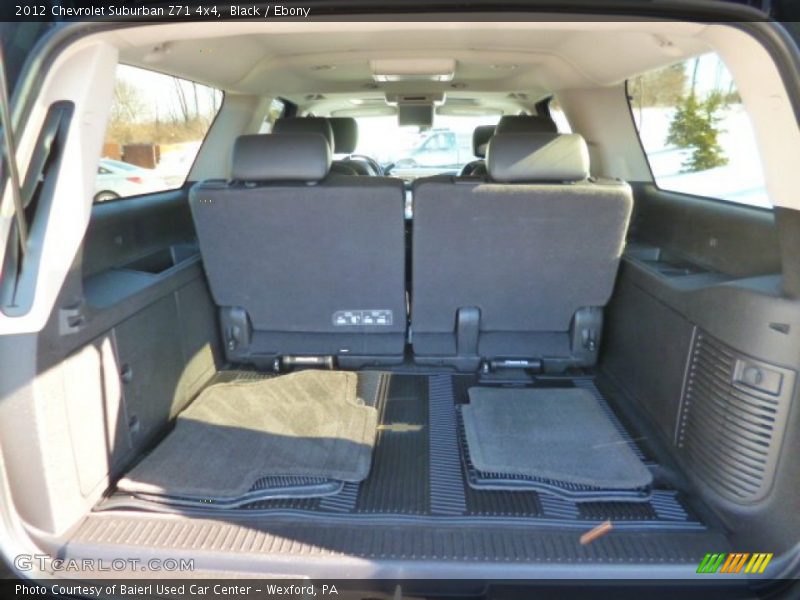 Black / Ebony 2012 Chevrolet Suburban Z71 4x4