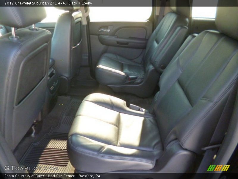 Black / Ebony 2012 Chevrolet Suburban Z71 4x4