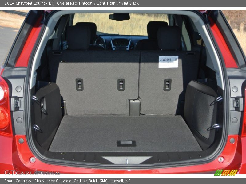 Crystal Red Tintcoat / Light Titanium/Jet Black 2014 Chevrolet Equinox LT