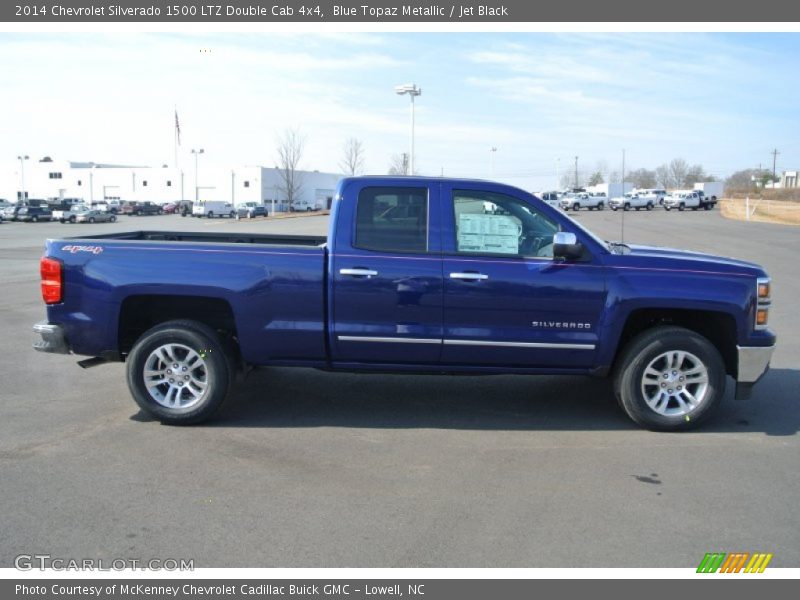  2014 Silverado 1500 LTZ Double Cab 4x4 Blue Topaz Metallic