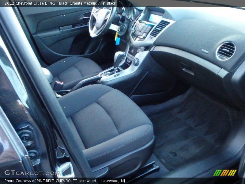 Black Granite Metallic / Jet Black 2012 Chevrolet Cruze LT/RS