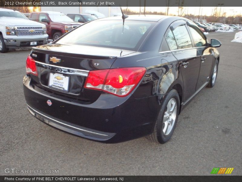 Black Granite Metallic / Jet Black 2012 Chevrolet Cruze LT/RS