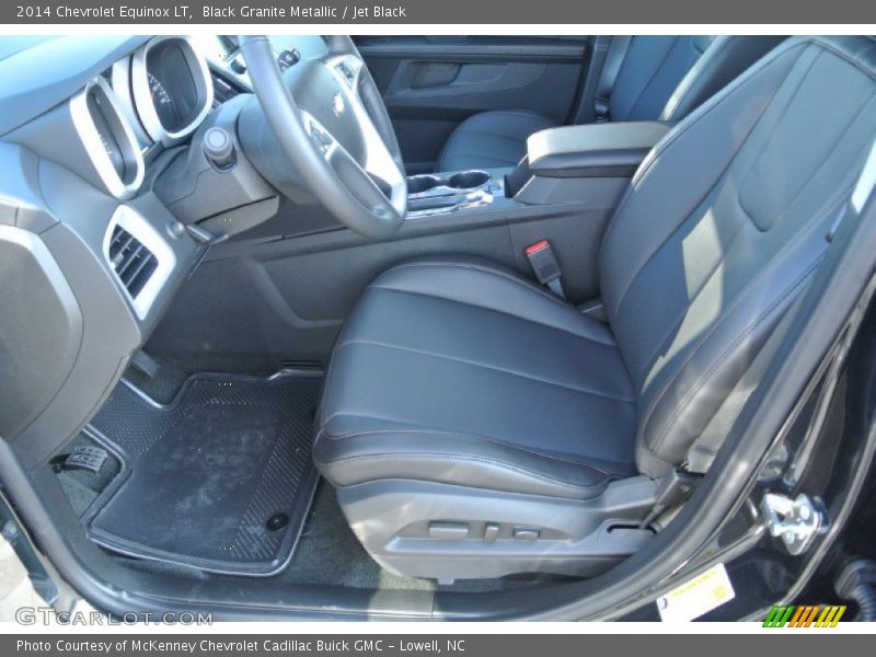 Black Granite Metallic / Jet Black 2014 Chevrolet Equinox LT
