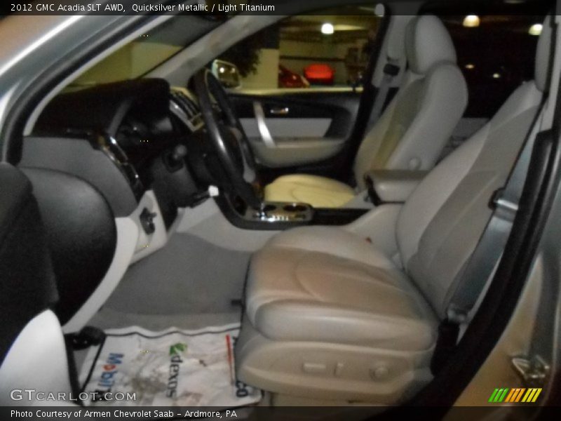 Quicksilver Metallic / Light Titanium 2012 GMC Acadia SLT AWD