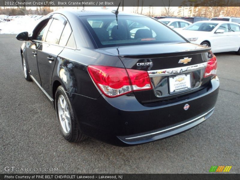 Black Granite Metallic / Jet Black 2012 Chevrolet Cruze LT/RS
