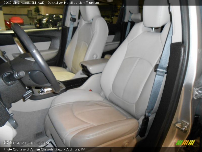 Quicksilver Metallic / Light Titanium 2012 GMC Acadia SLT AWD