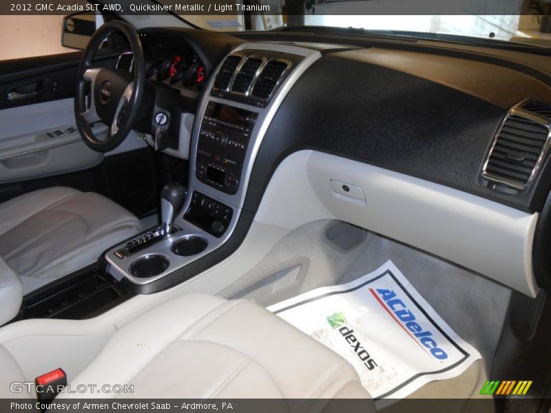 Quicksilver Metallic / Light Titanium 2012 GMC Acadia SLT AWD