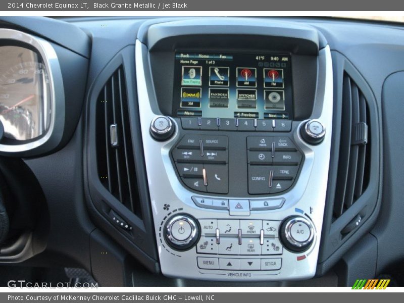 Black Granite Metallic / Jet Black 2014 Chevrolet Equinox LT