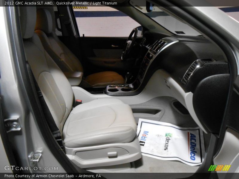 Quicksilver Metallic / Light Titanium 2012 GMC Acadia SLT AWD