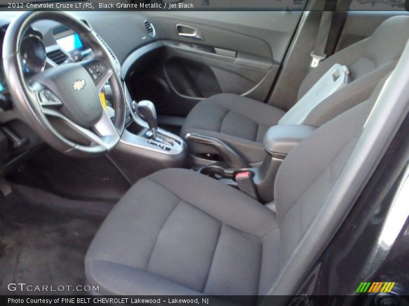 Black Granite Metallic / Jet Black 2012 Chevrolet Cruze LT/RS