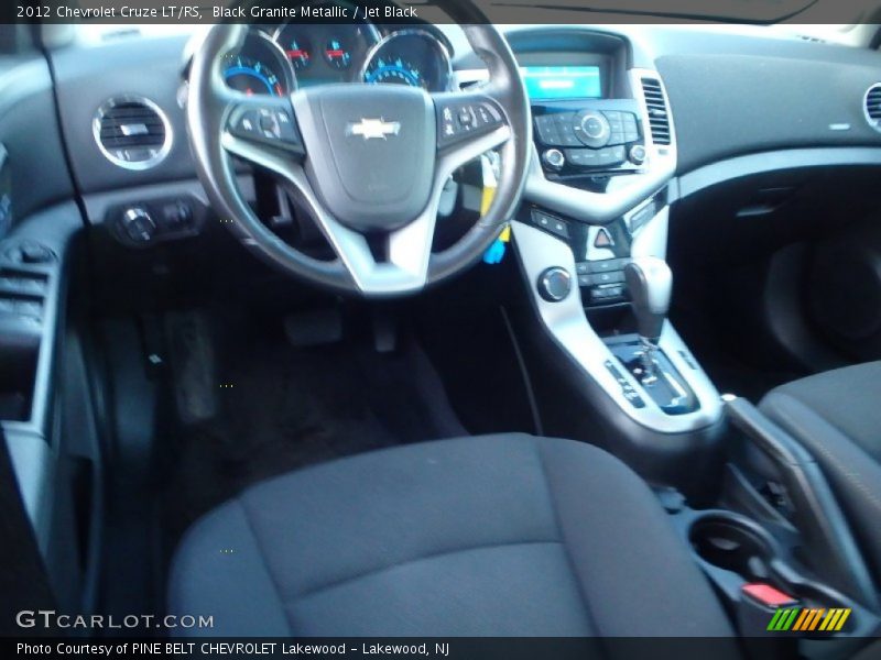 Black Granite Metallic / Jet Black 2012 Chevrolet Cruze LT/RS